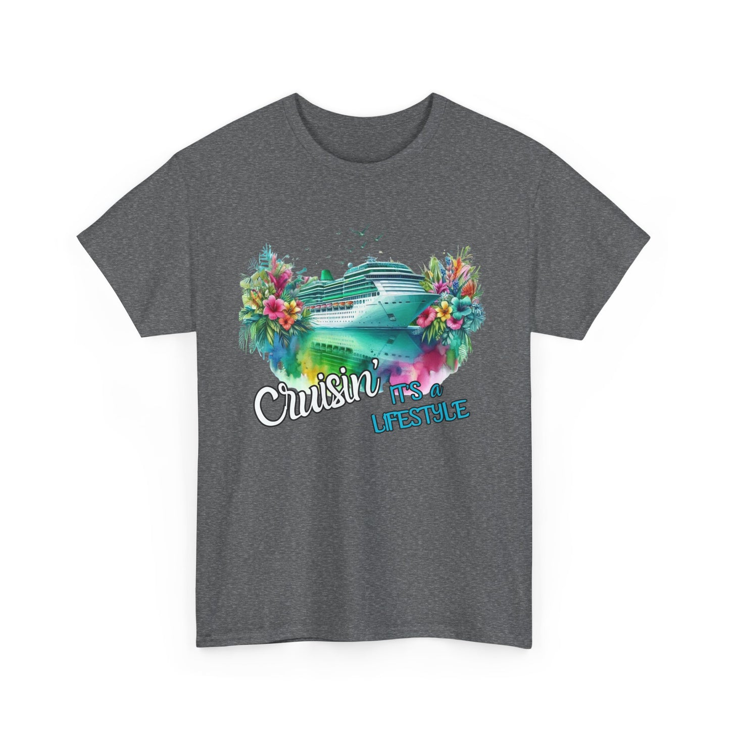 Cruisin' Lifestyle Tee – Perfect for Cruise Lovers, Travel Enthusiasts, Vacation Wear, Beach Parties, Summer Fun