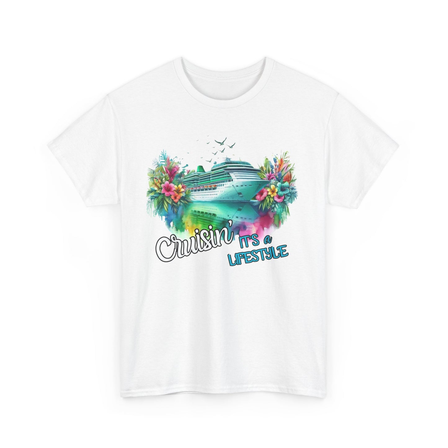 Cruisin' Lifestyle Tee – Perfect for Cruise Lovers, Travel Enthusiasts, Vacation Wear, Beach Parties, Summer Fun
