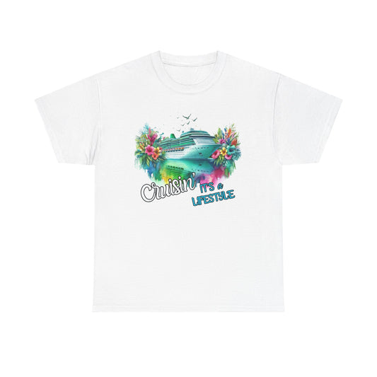 Cruisin' Lifestyle Tee – Perfect for Cruise Lovers, Travel Enthusiasts, Vacation Wear, Beach Parties, Summer Fun