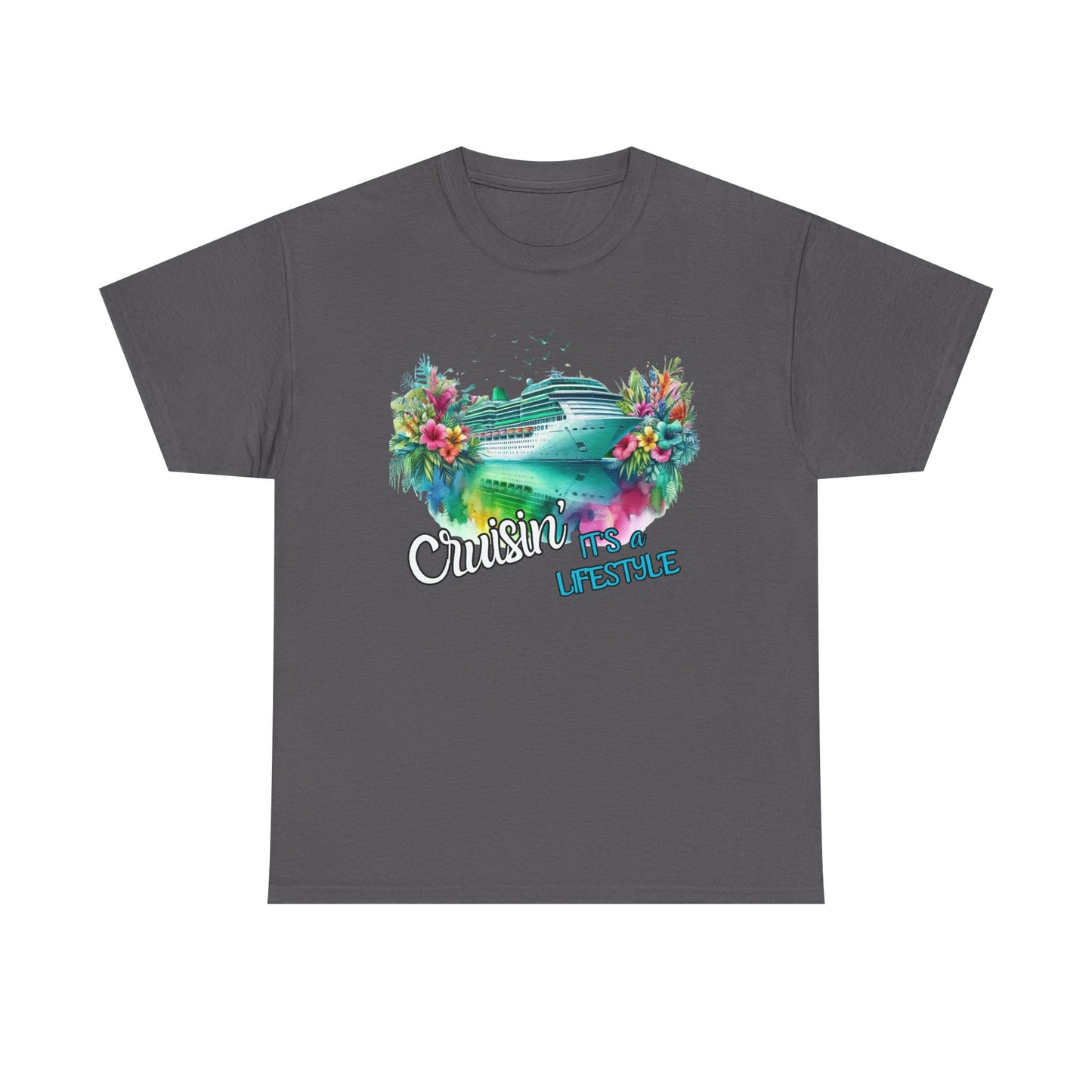 Cruisin' Lifestyle Tee – Perfect for Cruise Lovers, Travel Enthusiasts, Vacation Wear, Beach Parties, Summer Fun