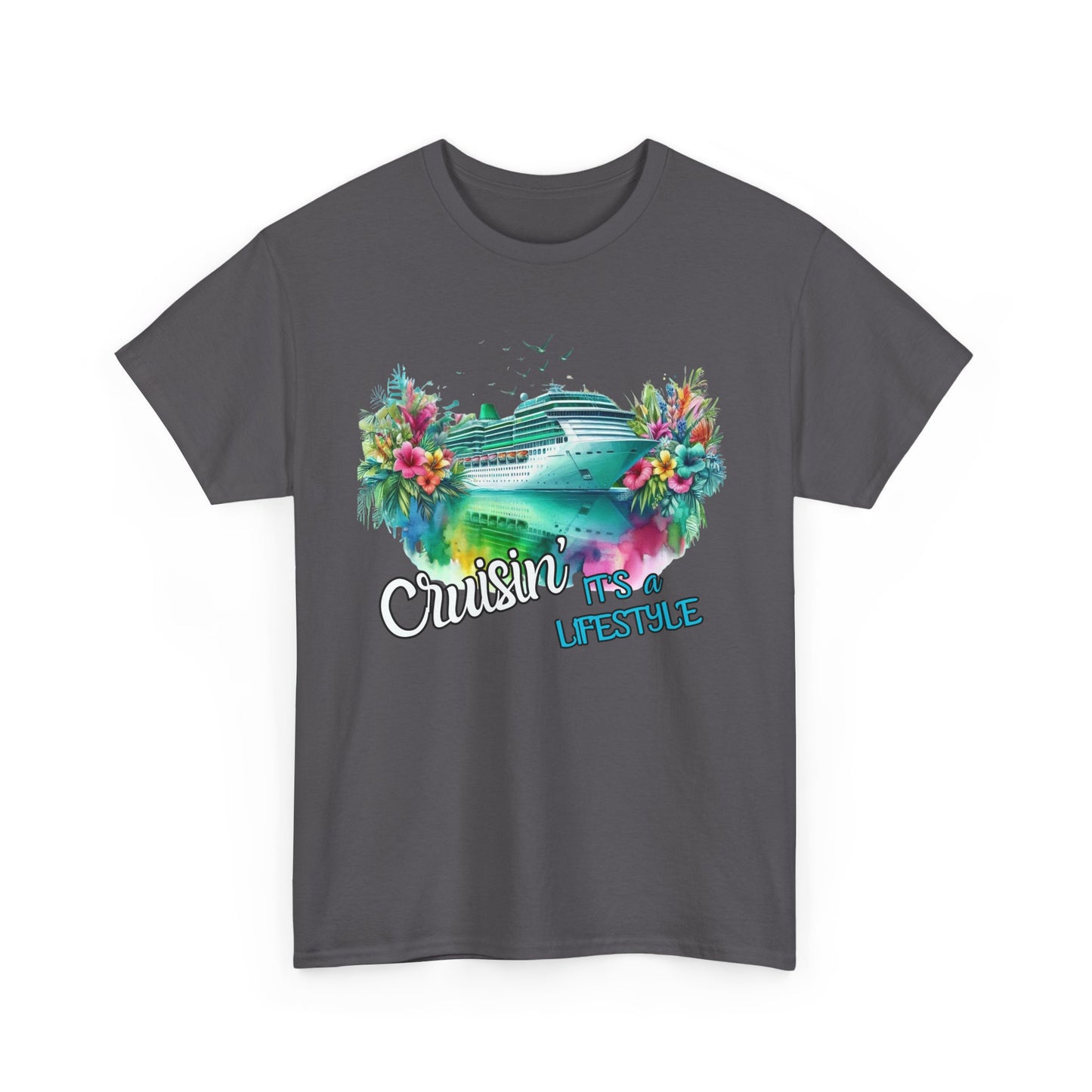 Cruisin' Lifestyle Tee – Perfect for Cruise Lovers, Travel Enthusiasts, Vacation Wear, Beach Parties, Summer Fun