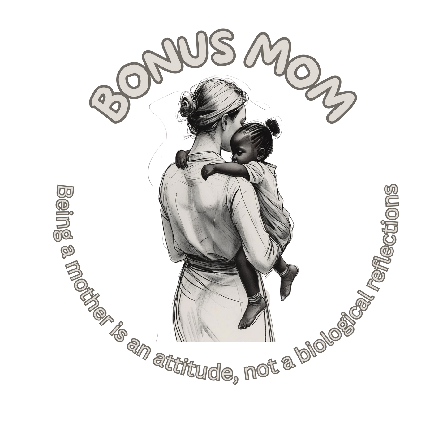 bonus mom bi-racial family