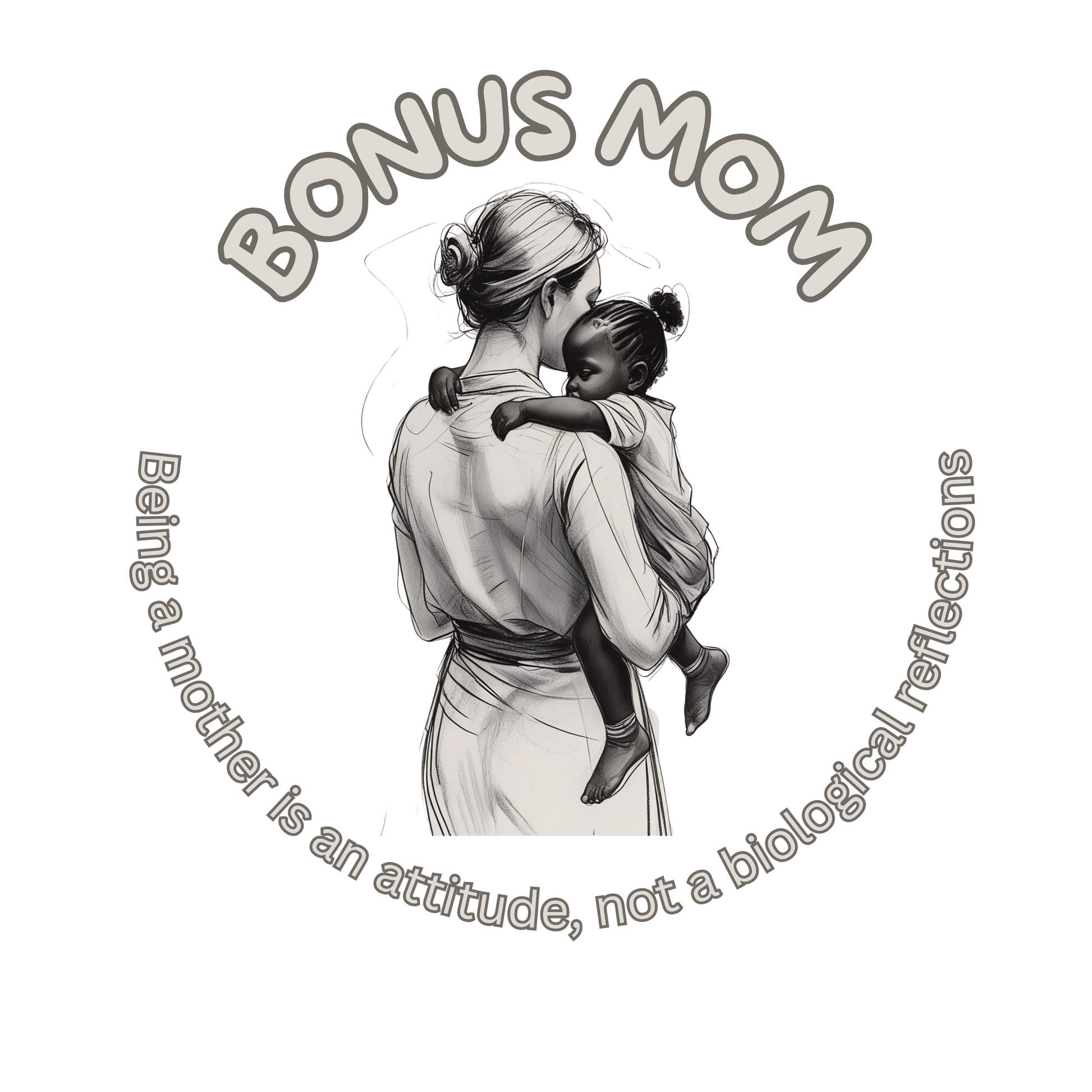 bonus mom bi-racial family