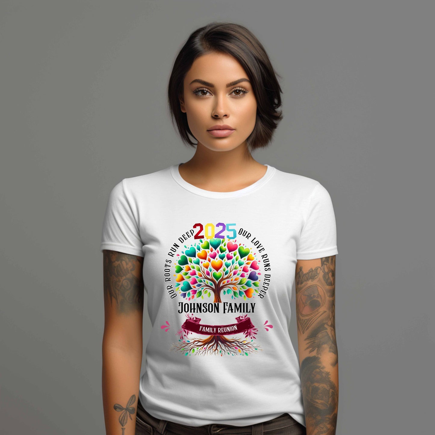 CUSTOMIZABLE FAMLIY REUNION T-SHIRT 2025