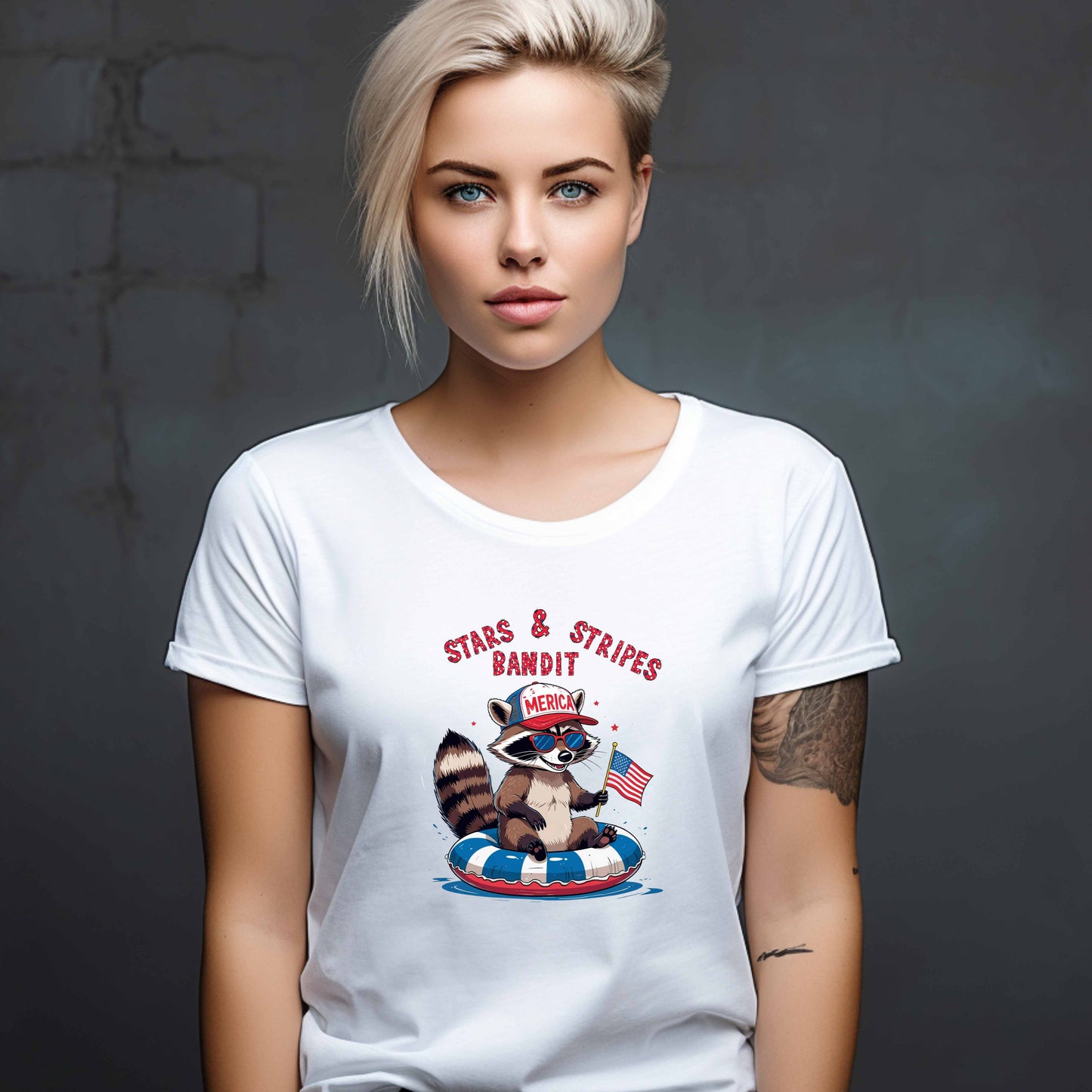 Stars and Stripes Bandit T-Shirt