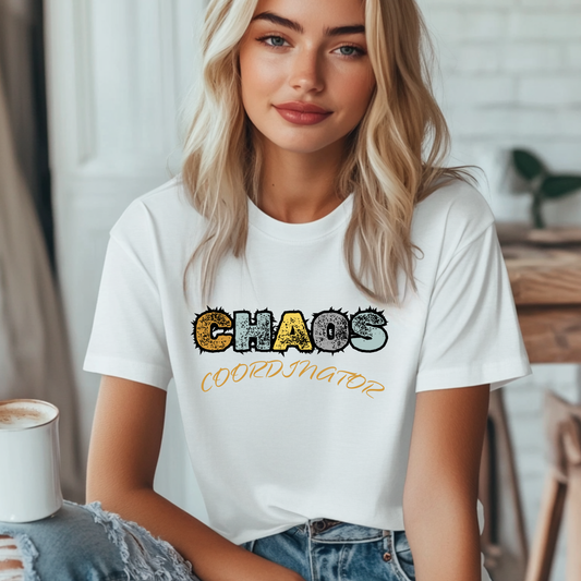 CHAOS Coordinator Customizable T-shirt