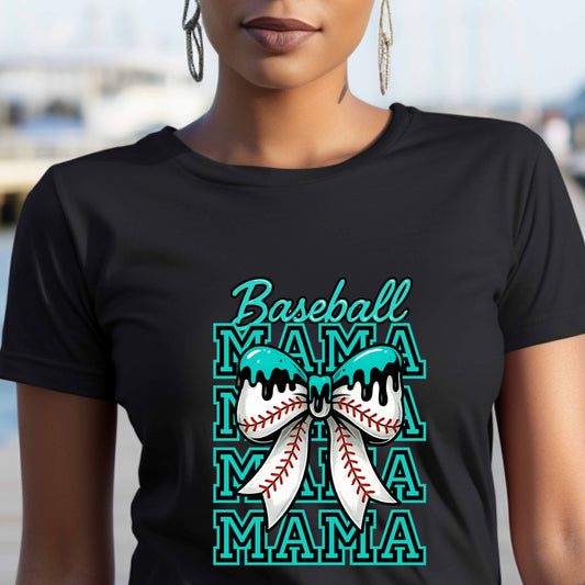 BASEBALL MOM CUSTOMIZABLE DESIGN COLOR G500VL Ladies' 5.3 oz. V-Neck T-Shirt