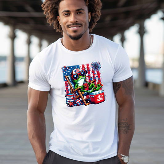 Froggy Time Patriotic t-shirt