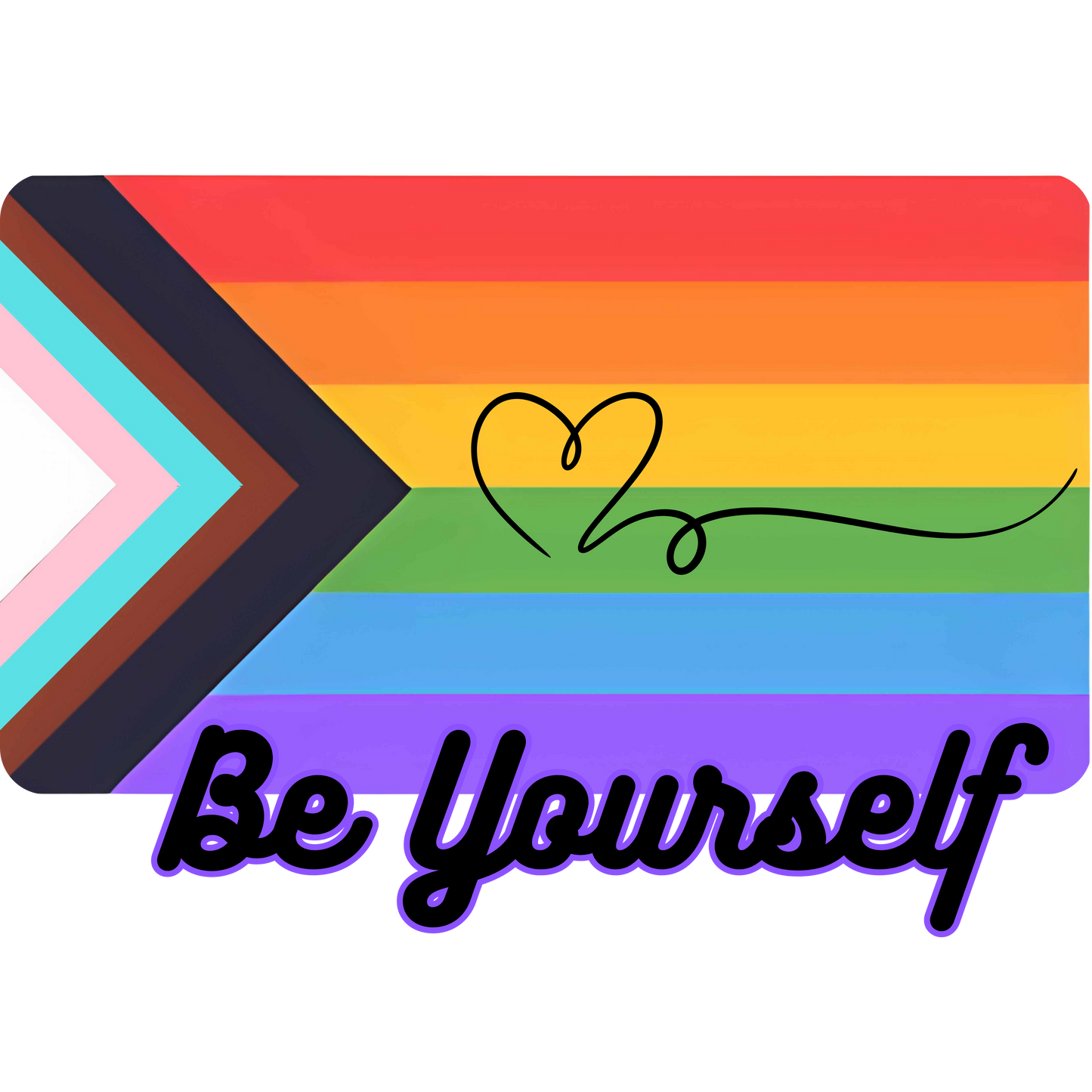 PRIDE HEART SURROUND Z61x Premium Short Sleeve Tee